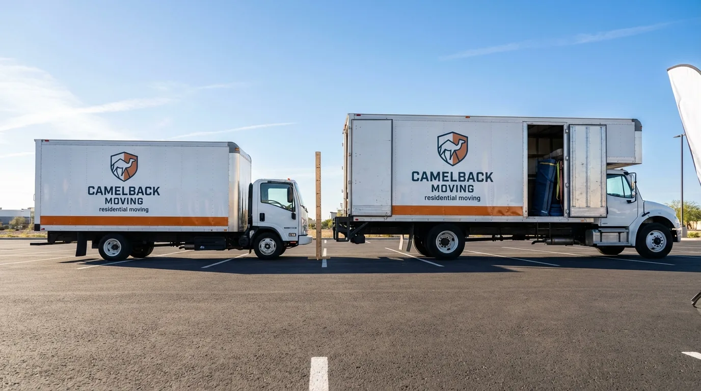 Moving truck size capacity guide in New Rochelle